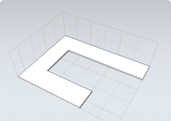 П-образная столешница