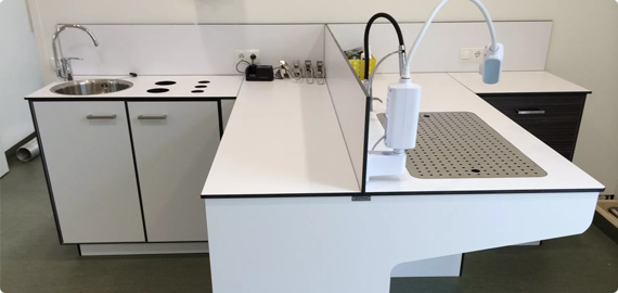 Медицинская и лабораторная мебель